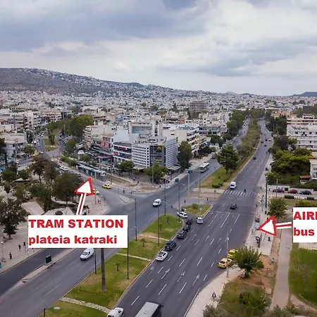 Glyfada Coast Studio Апартаменты Афины